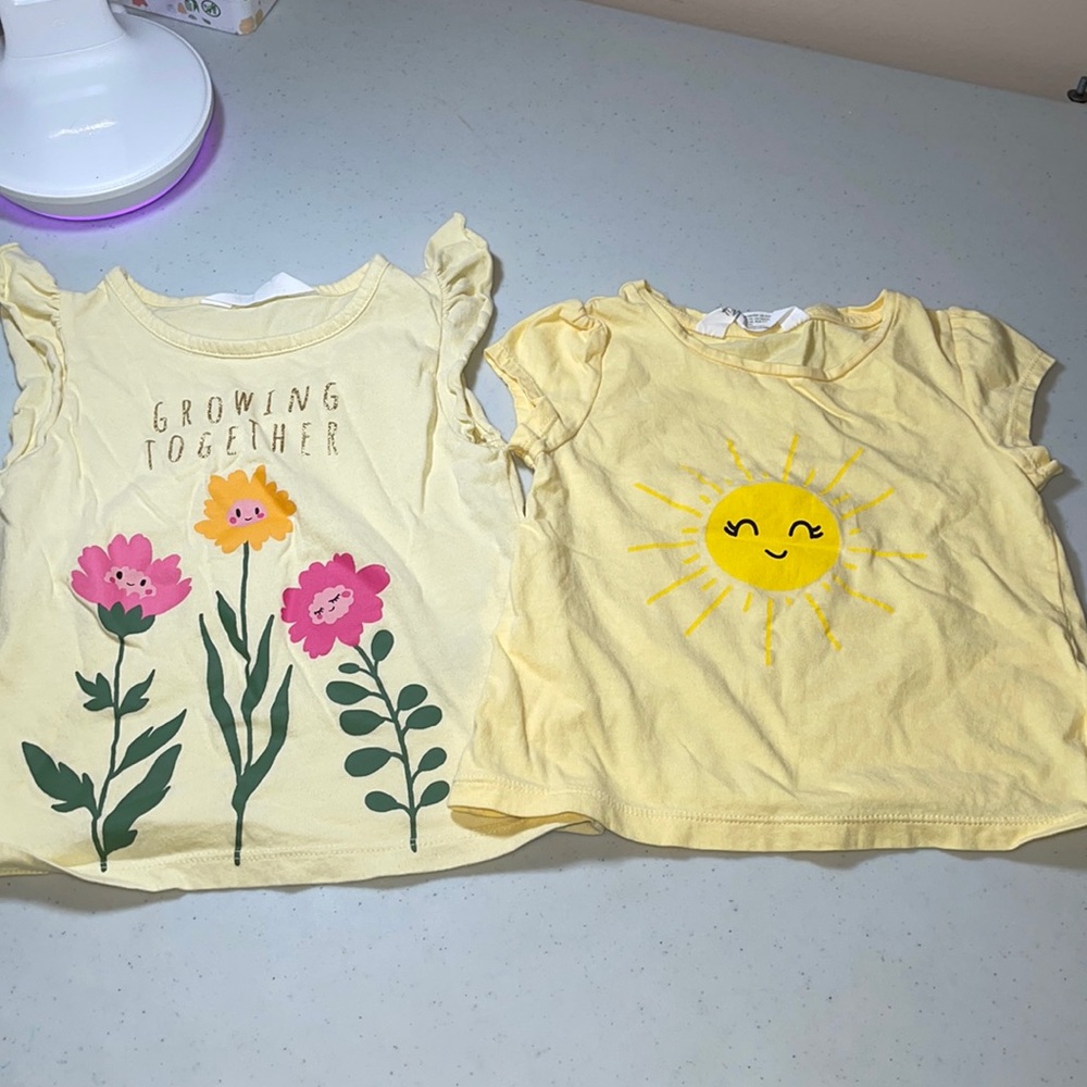 3/25 Toddler short sleeve T-shirts 2T